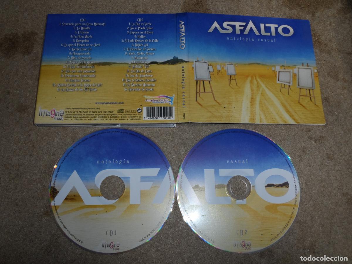 CDs de m&uacute;sica: Asfalto &ndash; Antolog&iacute;a Casual