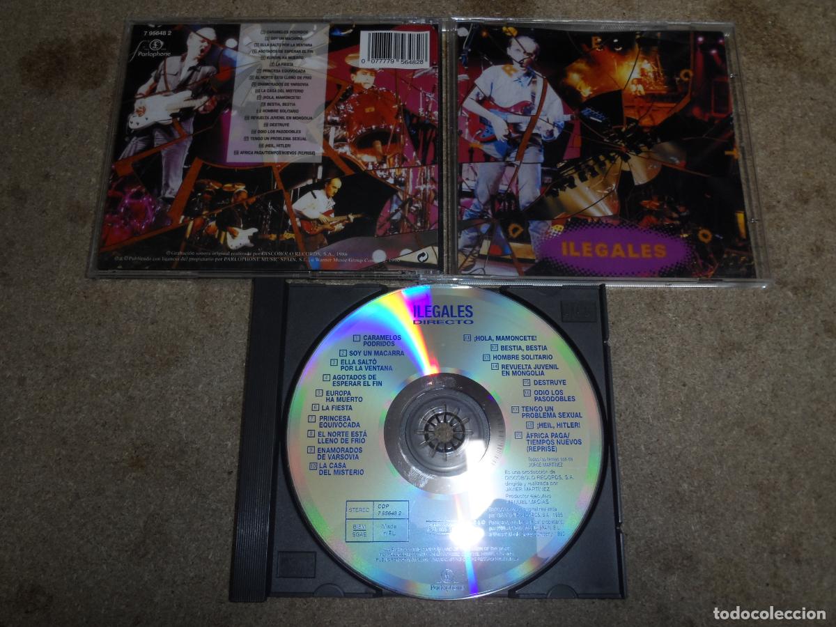 CDs de m&uacute;sica: ILEGALES - DIRECTO (ROCK)