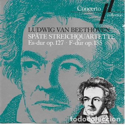 CDs de m&uacute;sica: Beethoven: Sp&auml;te Streichquartette - Streichquartette Es-Dur op. 127 und F-Dur...- 4006758207568