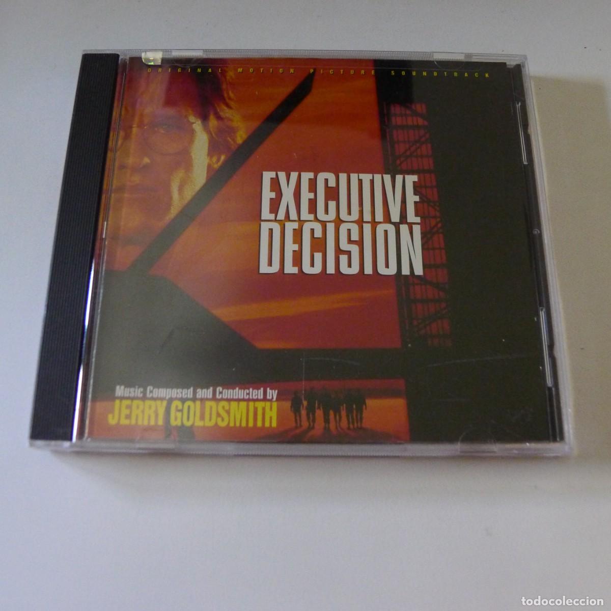 CDs de m&uacute;sica: Jerry Goldsmith &ndash; Executive Decision (Original Motion Picture Soundtrack) BSO CD edicion US