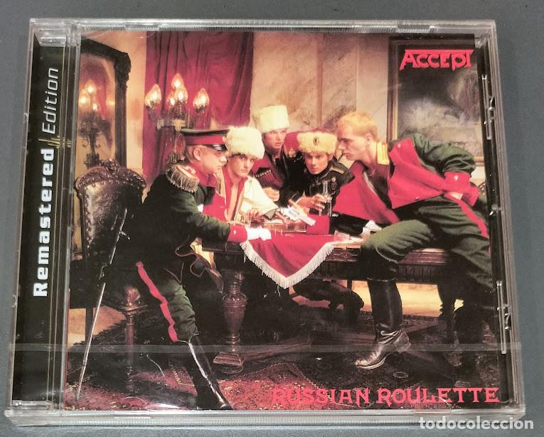 CDs de m&uacute;sica: Accept - Russian Roulette - CD BMG 2002. Nuevo, precintado.