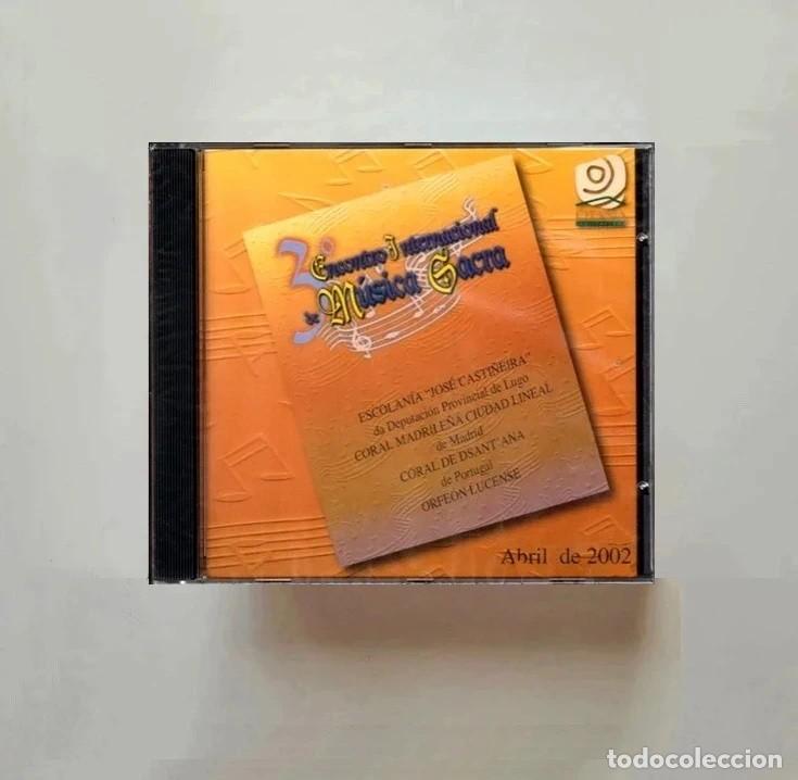 CDs de m&uacute;sica: [PRECINTADO]. MUSICA SACRA. 3&ordm; ENCONTRO INTERNACIONAL. ABRIL 2002. GALICIA. CD.