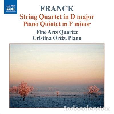 CDs de m&uacute;sica: Franck: String Quartet / Piano Quintet- 0747313200979