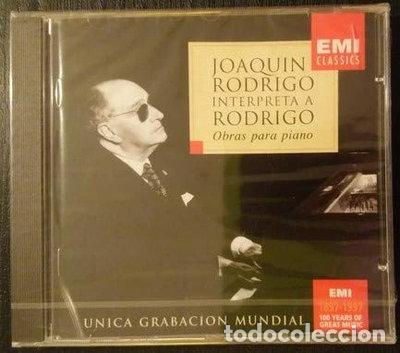 CDs de m&uacute;sica: Rodrigo Interpreta A Rodrigo Obras Para Piano- 0724355643827