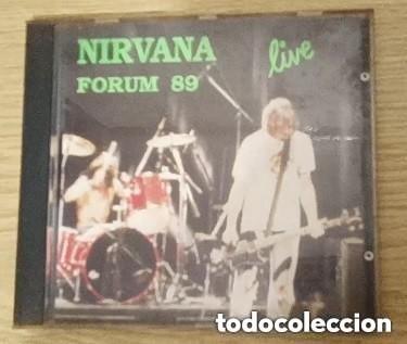 CDs de m&uacute;sica: NIRVANA - FORUM 89 - CONCIERTO -VER FOTOS -ORIGINAL A&Ntilde;OS 90