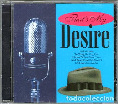 CDs de m&uacute;sica: That's My Desire- 0827139231323