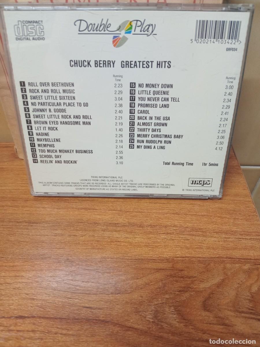 CDs de m&uacute;sica: CHUCK BERRY - 25 TRACKS OVER ONE HOUR - CD - Foto 2