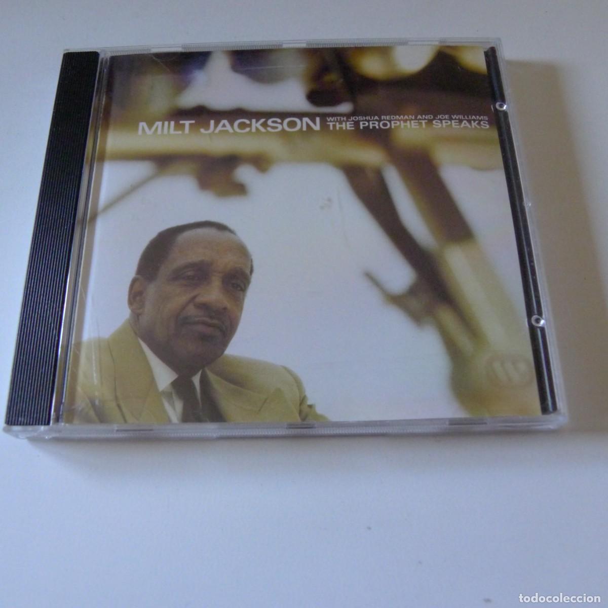 CDs de m&uacute;sica: Milt Jackson With Joshua Redman And Joe Williams &ndash; The Prophet Speaks CD
