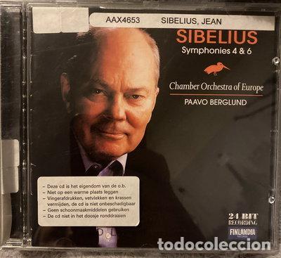 CDs de m&uacute;sica: Sibelius: Symphonies Nos. 4 & 6- 0706301495124