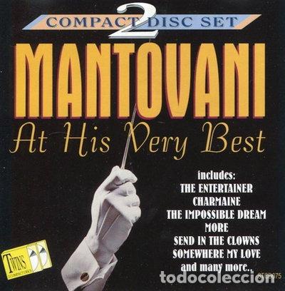 CDs de m&uacute;sica: Mantovani - At His Very Best- 5029956107323