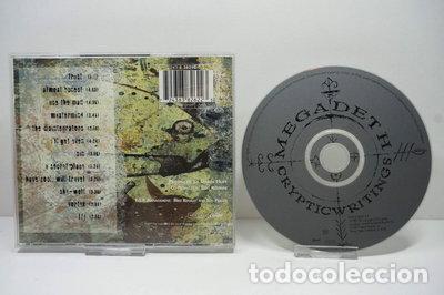 CDs de m&uacute;sica: Cryptic Writings- 0724383826223