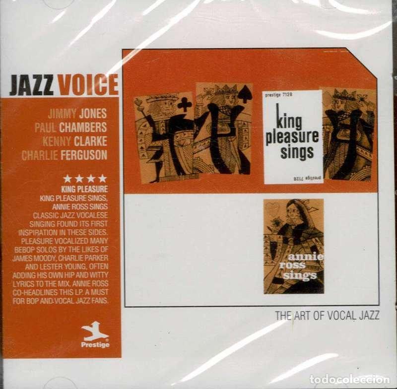 CDs de m&uacute;sica: King Pleasure - King Pleasure Sings, Annie Ross Sings. Jazz Voice. CD (precintado)