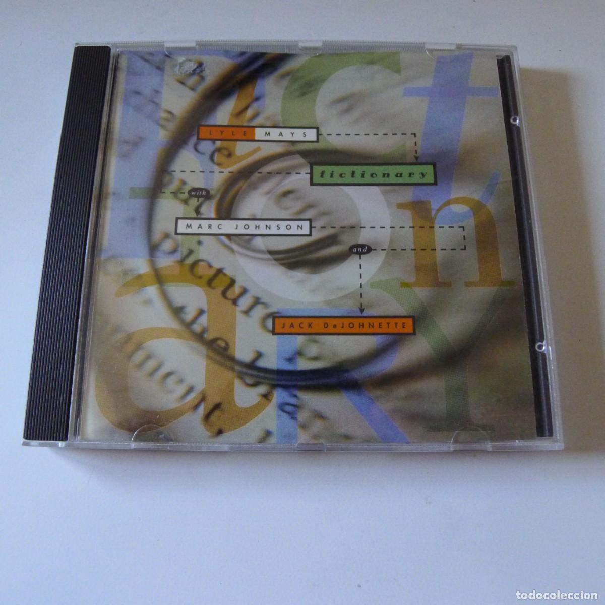 CDs de m&uacute;sica: Lyle Mays With Marc Johnson And Jack DeJohnette &ndash; Fictionary CD