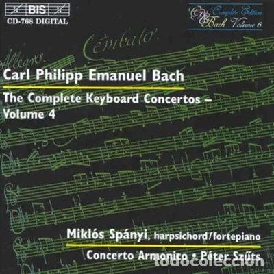 CDs de m&uacute;sica: The Complete Keyboard Concertos, Volume 4- 7318590007686