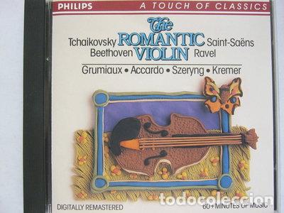 CDs de m&uacute;sica: The Romantic Violin- 0028942227422