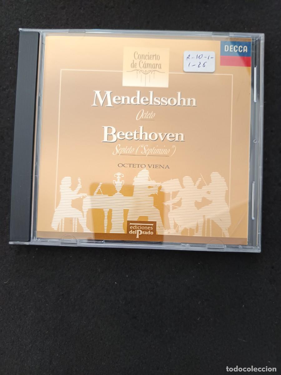 CDs de m&uacute;sica: MENDELSSOHN: OCTETO / BEETHOVEN: SEPTETO (SEPTIMINO).- OCTETO DE VIENA