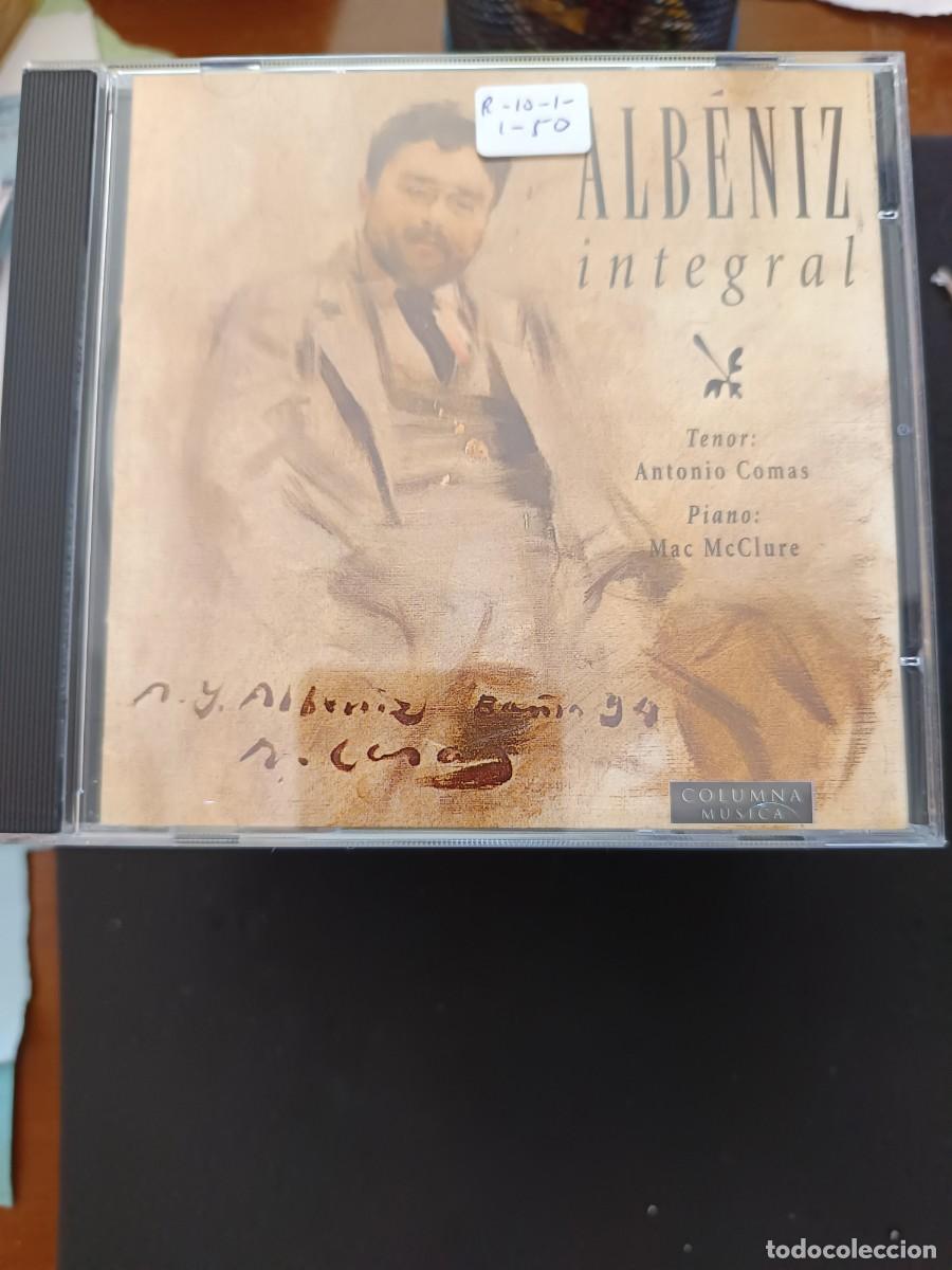 CDs de m&uacute;sica: ALB&Eacute;NIZ: INTEGRAL. TENOR: ANTONIO COMAS.- PIANO: MAC MACCLURE