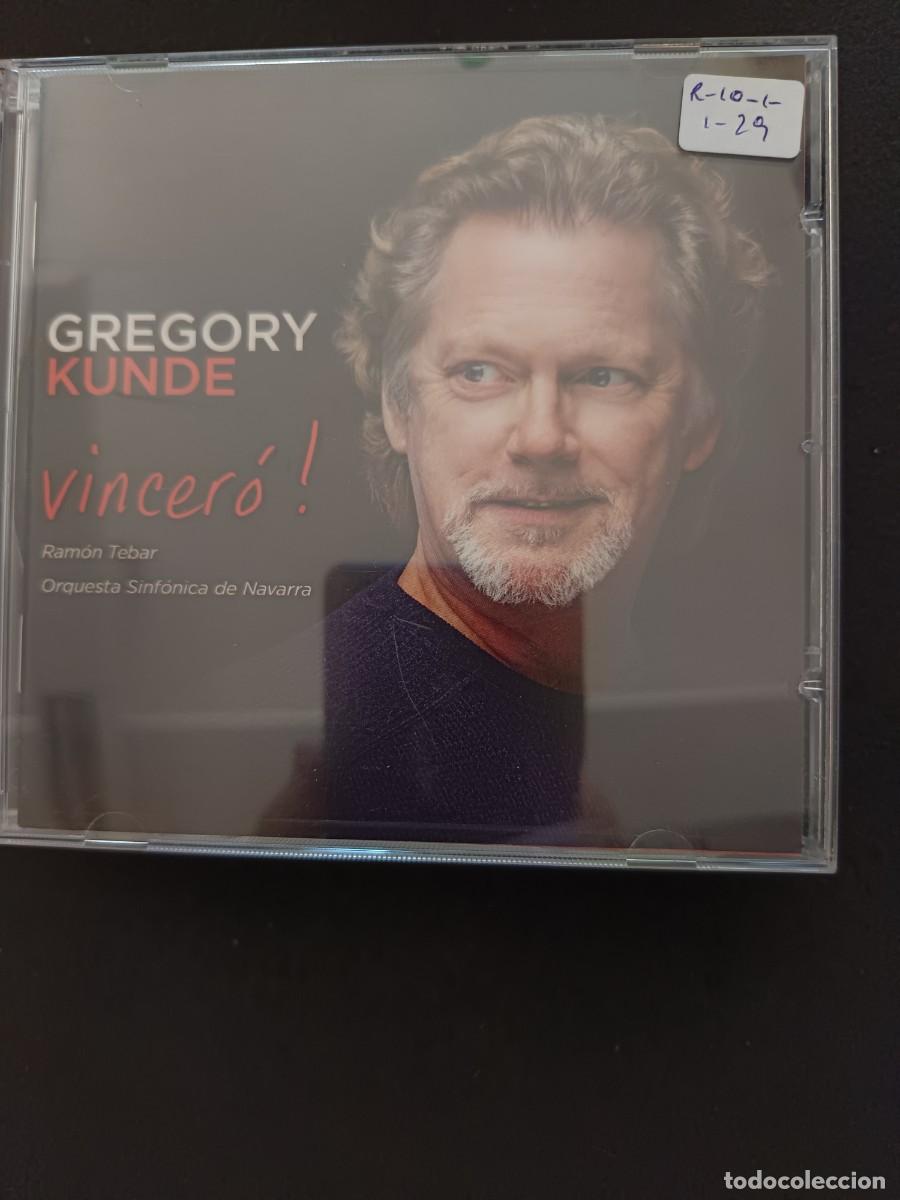 CDs de m&uacute;sica: GREGORY KUNDE. VINCER&Oacute;!.- DIR.: RAM&Oacute;N TEBAR. ORQUESTA SINF&Oacute;NICA DE NAVARRA