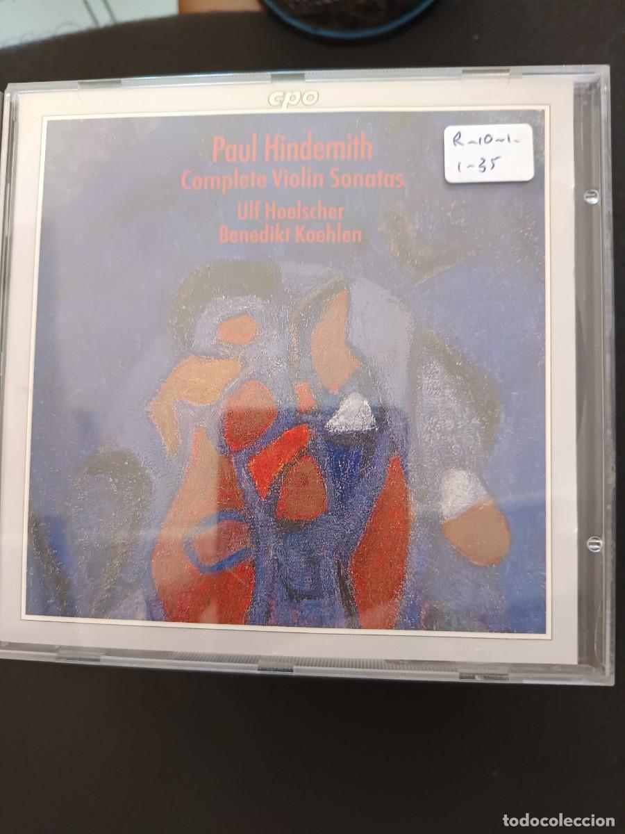 CDs de m&uacute;sica: PAUL HINDEMITH. COMPLETE SONATAS FOR VIOLIN AND PIANO. VIOLIN: ULF HOELSCHER. PIANO: BENEDIKT KOEHLE