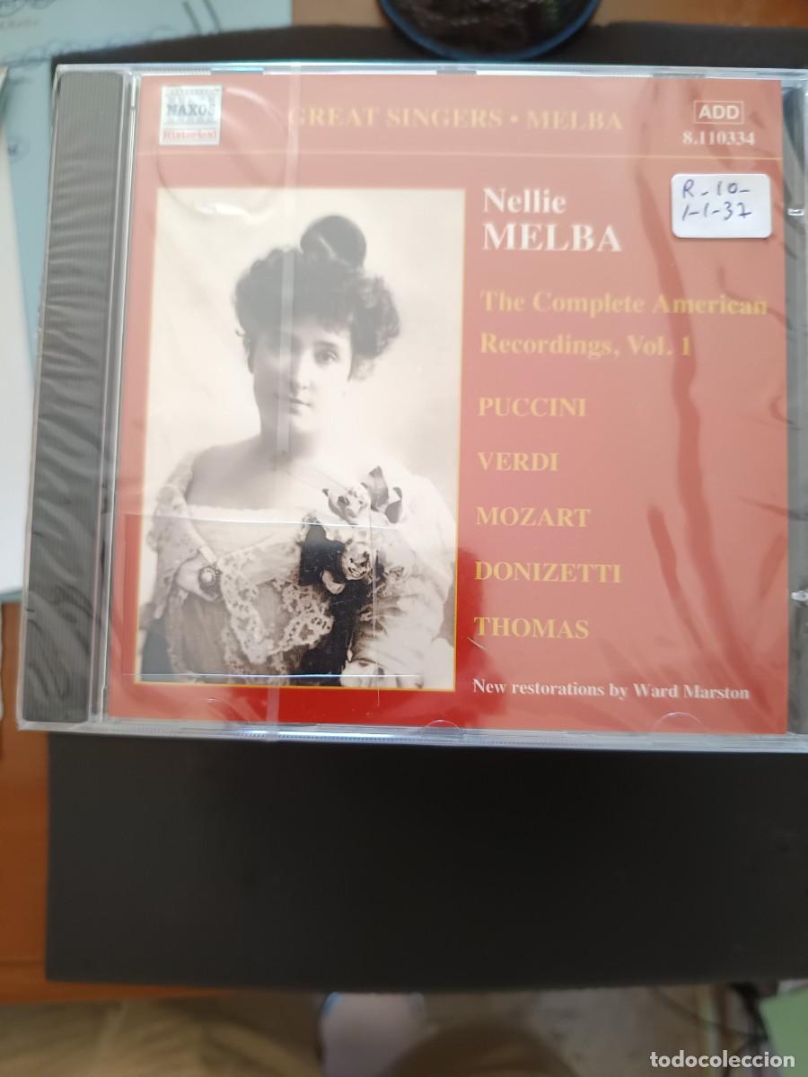 CDs de m&uacute;sica: NELLIE MELBA. THE COMPLETE AMERICAN RECORDINGS, VOL. 1
