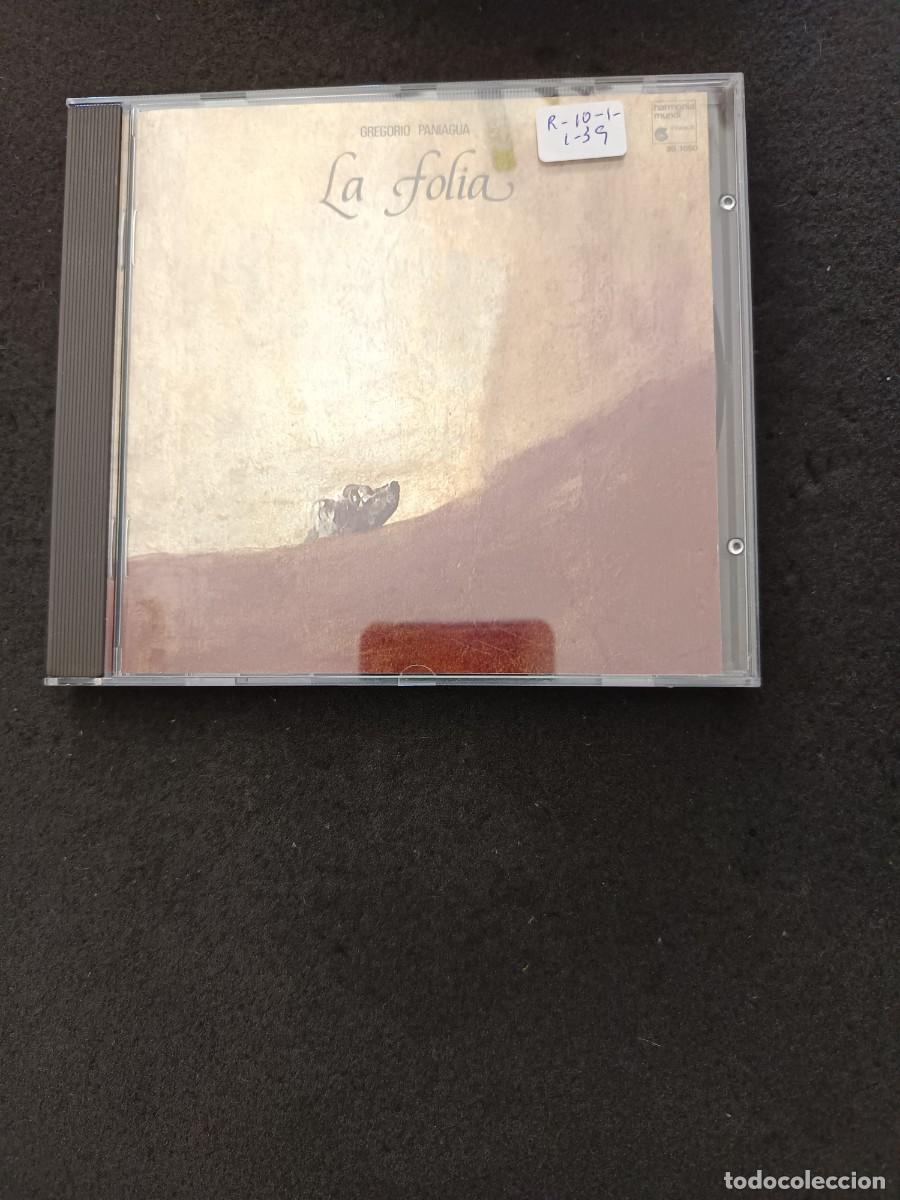 CDs de m&uacute;sica: LA FOLIA. GREGORIO PANIAGUA