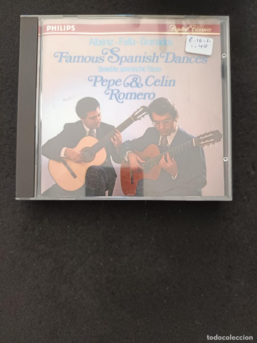 CDs de m&uacute;sica: ALB&Eacute;NIZ, FALLA, GRANADOS. FAMOUS SPANISH DANCES. PEPE & CELIN ROMERO