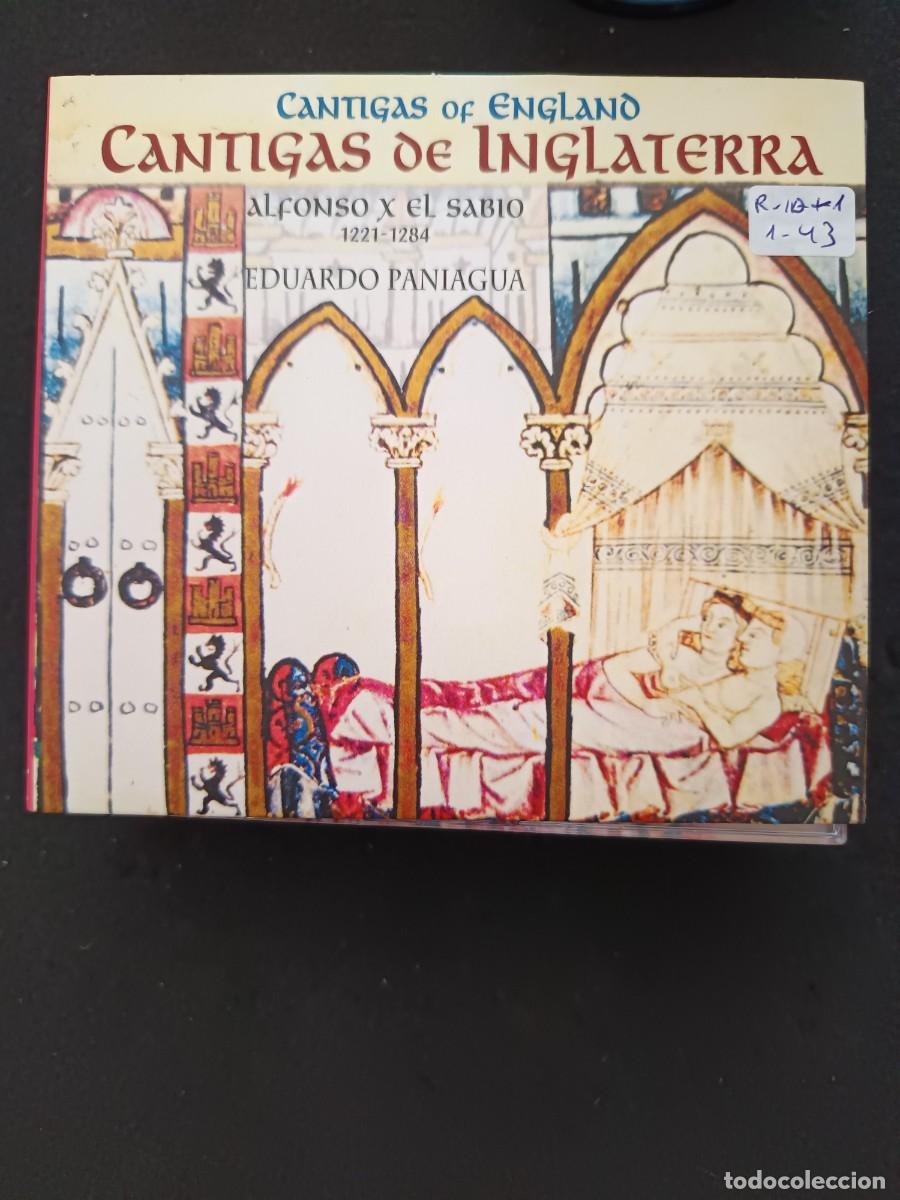 CDs de m&uacute;sica: CANTIGAS OF ENGLAND. CANTIGAS DE INGLATERRA. ALFONSO X EL SABIO 221-1284. EDUARDO PANIAGUA