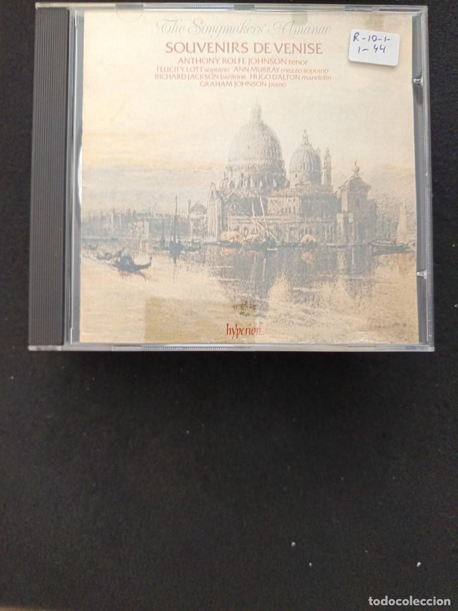CDs de m&uacute;sica: THE SONGMAKERS' ALMANAC. SOUVENIRS DE VENISE. ANTHONY ROLFE JOHNSON, TENOR. FELICITY LOTT, SOPRANO