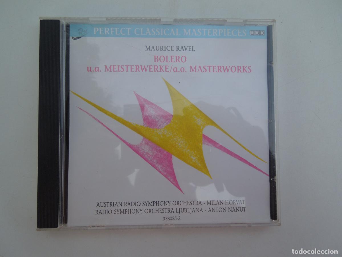 CDs de m&uacute;sica: MAURICE RAVEL - BOLERO - MEISTERWERKE - ANTON NANUT - CD 1994