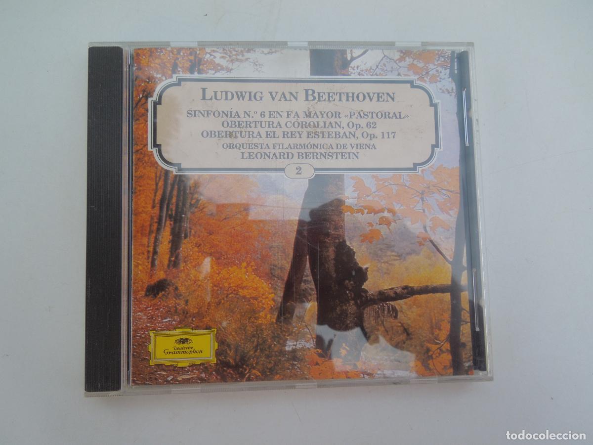 CDs de m&uacute;sica: BEETHOVEN - SINFONIA N&ordm; 6 EN FA MAYOR - PASTORAL - LEONARD BERNSTEIN - CD -1980