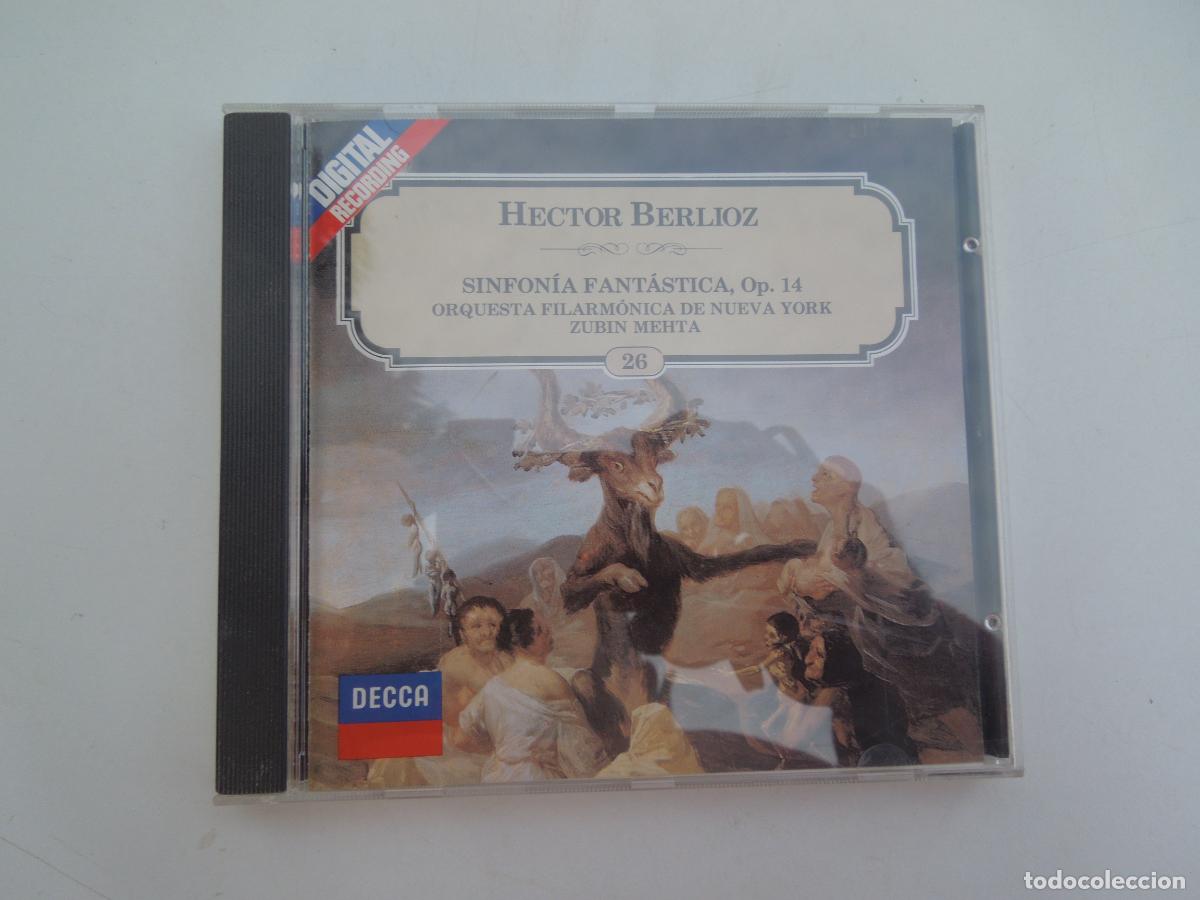 CDs de m&uacute;sica: HECTOR BERLIOZ - SINFONIA FANTASTICA OP 14 - ZUBIN MEHTA - CD DECCA 1980