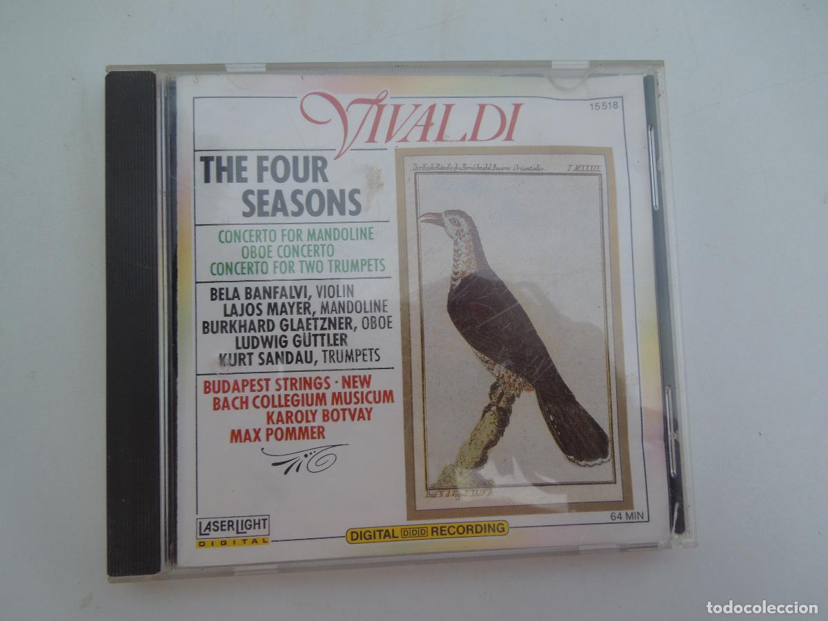 CDs de m&uacute;sica: VIVALDI - THE FOUR SEASONS - MAX POMMER - DIGITAL RECORDING - 1988