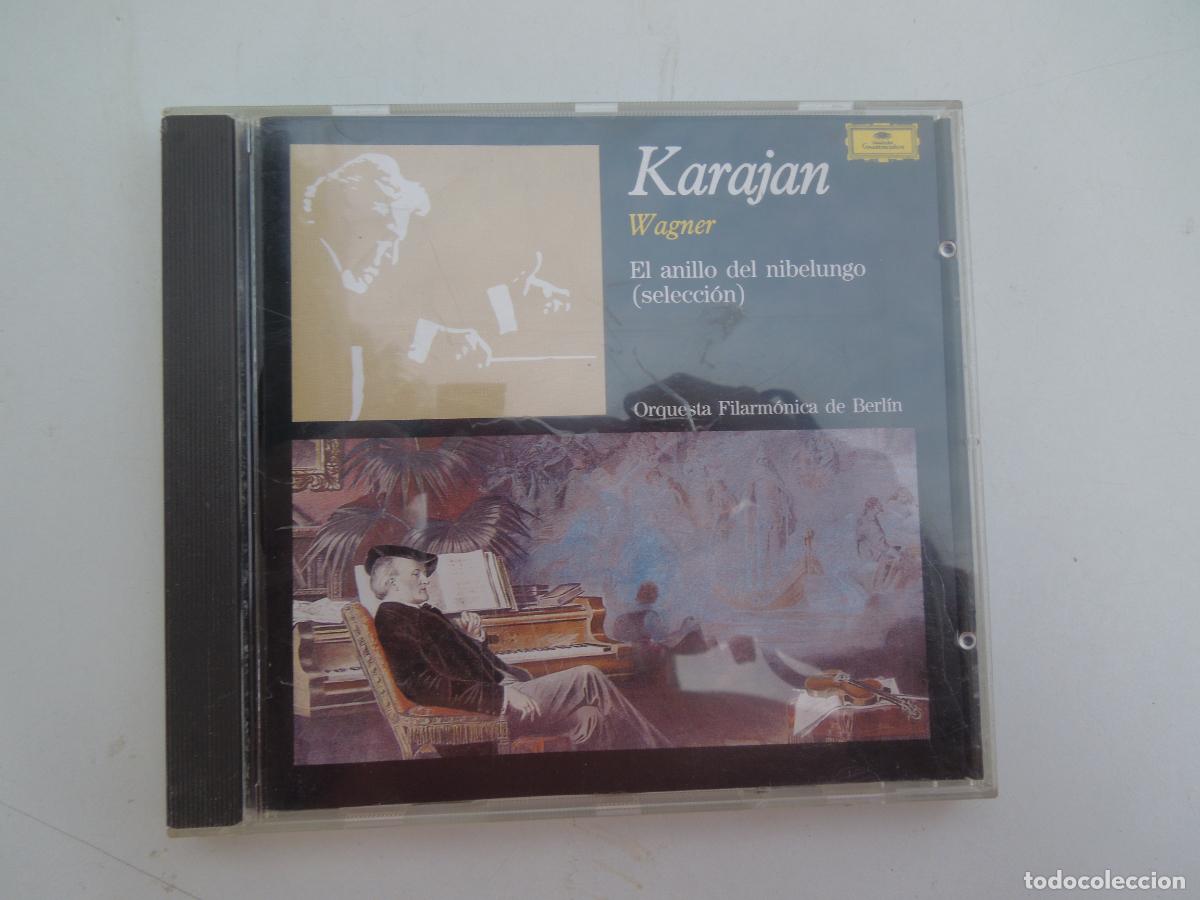 CDs de m&uacute;sica: KARAJAN - WAGNER - EL ANILLO DE NIBELUNGO - CD 1970