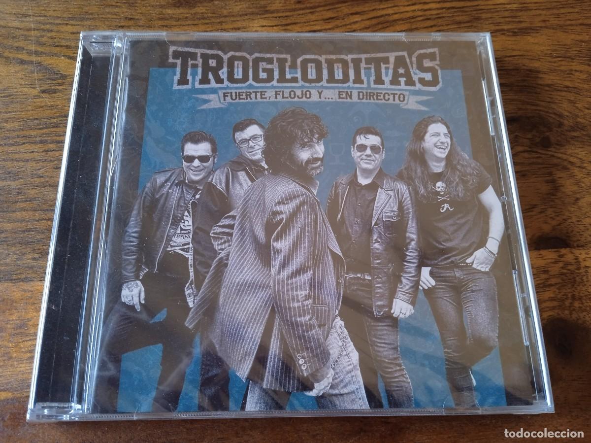 CDs de m&uacute;sica: Trogloditas - Fuerte, flojo y en directo - CD original Lemuria 2016 Precintado