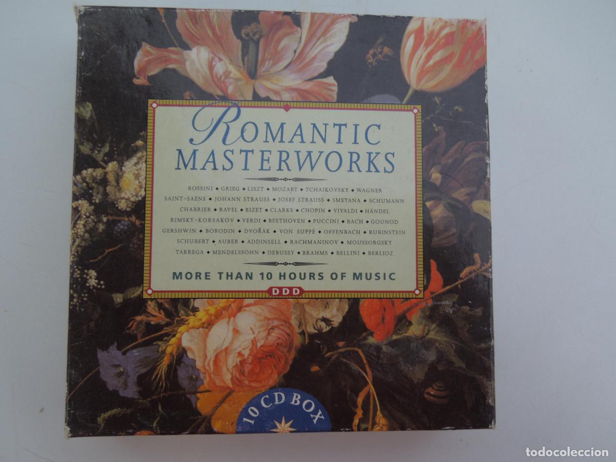 CDs de m&uacute;sica: ROMANTIC MASTERWORKS - 10 CD BOX -DDD- Greatest Classical Hits