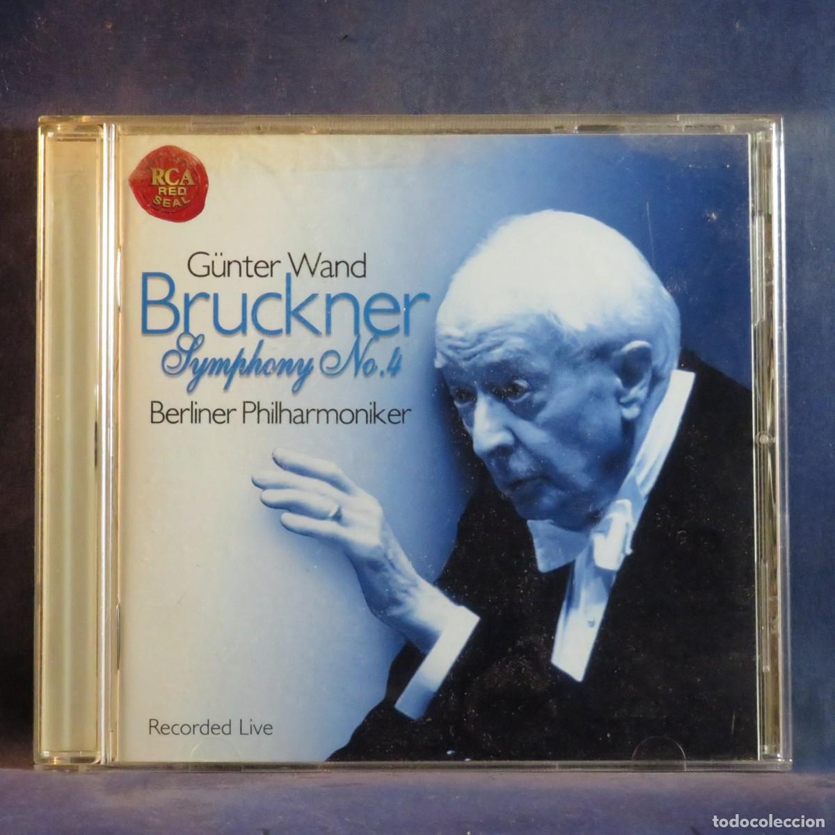 CDs de m&uacute;sica: BRUCKNER, G&Uuml;NTER WAND, BERLINER PHILHARMONIKER &ndash; SYMPHONY NO. 4 (RECORDED LIVE) - CD