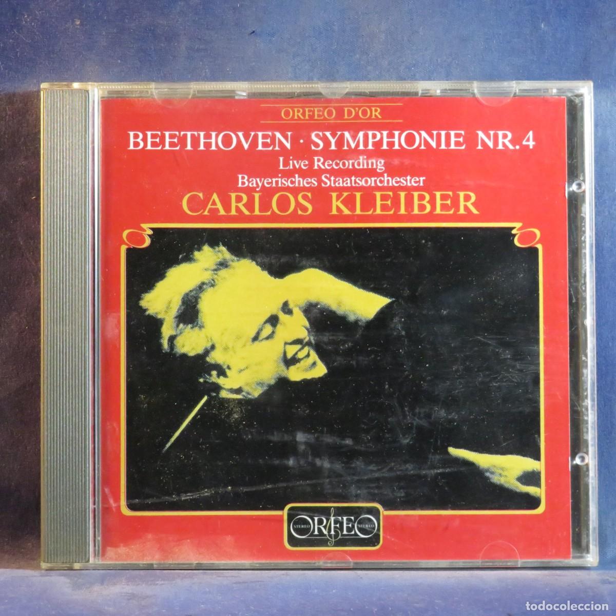CDs de m&uacute;sica: BEETHOVEN - CARLOS KLEIBER, BAYERISCHES STAATSORCHESTER &ndash; SYMPHONIE NR.4 - LIVE RECORDING - CD