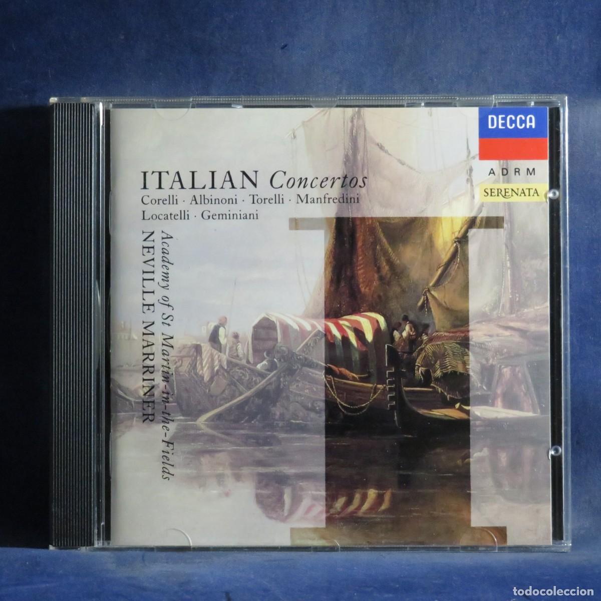 CDs de m&uacute;sica: ACADEMY OF ST MARTIN IN THE FIELDS , DIRECTED BY NEVILLE MARRINER &ndash; ITALIAN CONCERTOS - CD