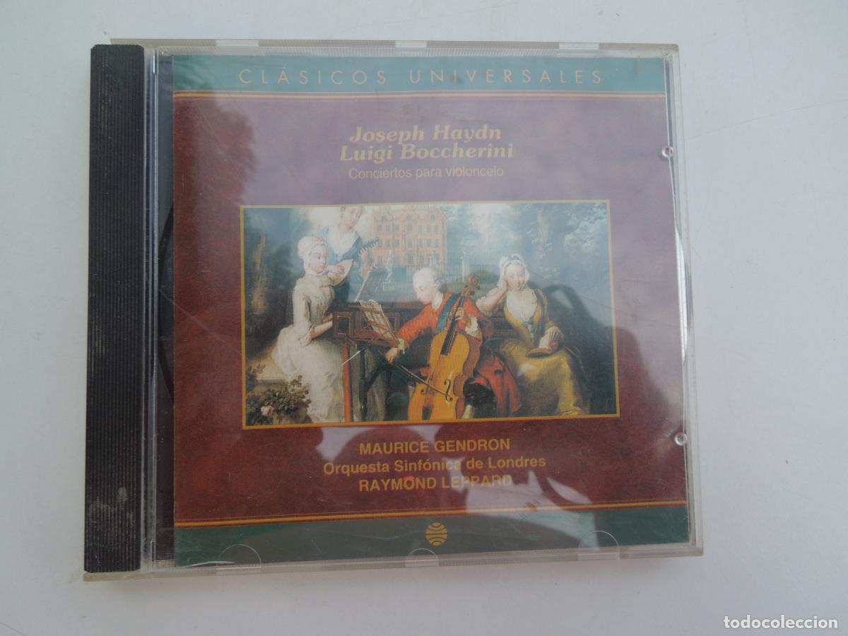 CDs de m&uacute;sica: HAYDN - BOCCHERINI - CONCIERTOS PARA VIOLONCELO - - MAURICE GENDRON - RAYMOND LEPPARD - CD 1966