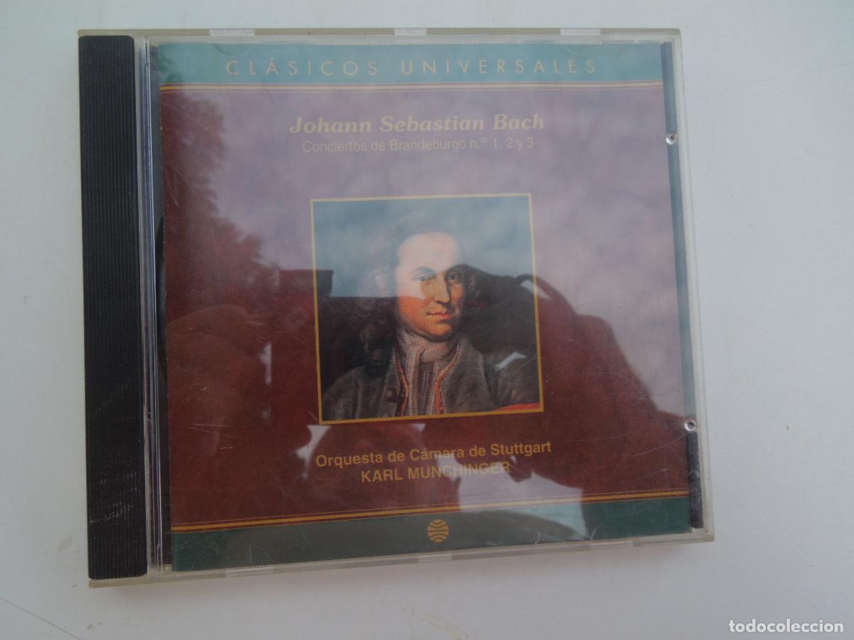 CDs de m&uacute;sica: JOHANN SEBASTIAN BACH -BRANDENBURG CONCERTOS N&ordm; 1-2-3-KARL MUNCHINGER - CD DECCA 1959