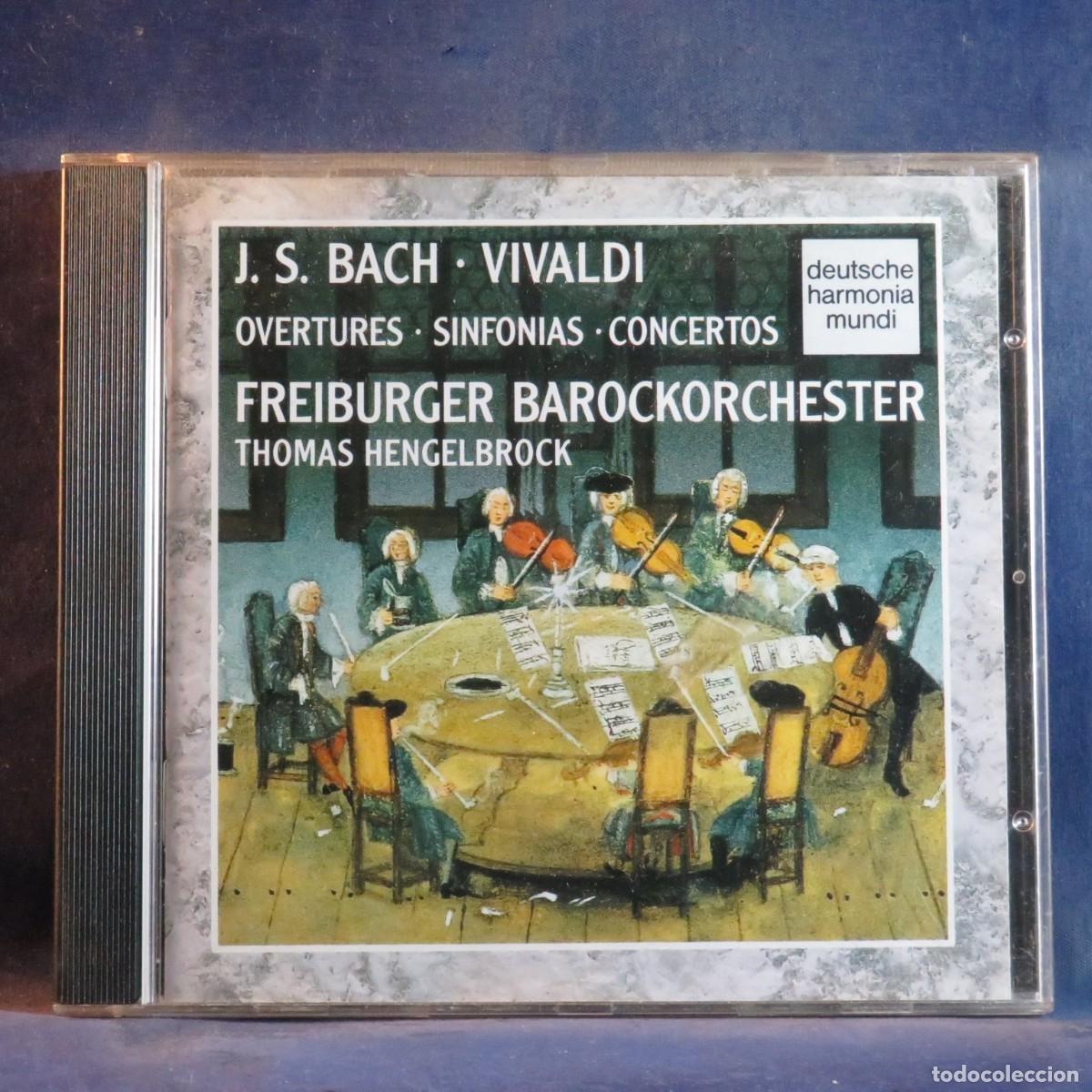 CDs de m&uacute;sica: J.S. BACH, VIVALDI - BAROCKORCHESTER, THOMAS HENGELBROCK &ndash; OVERTURES &bull; SINFONIAS &bull; CONCERTOS - CD