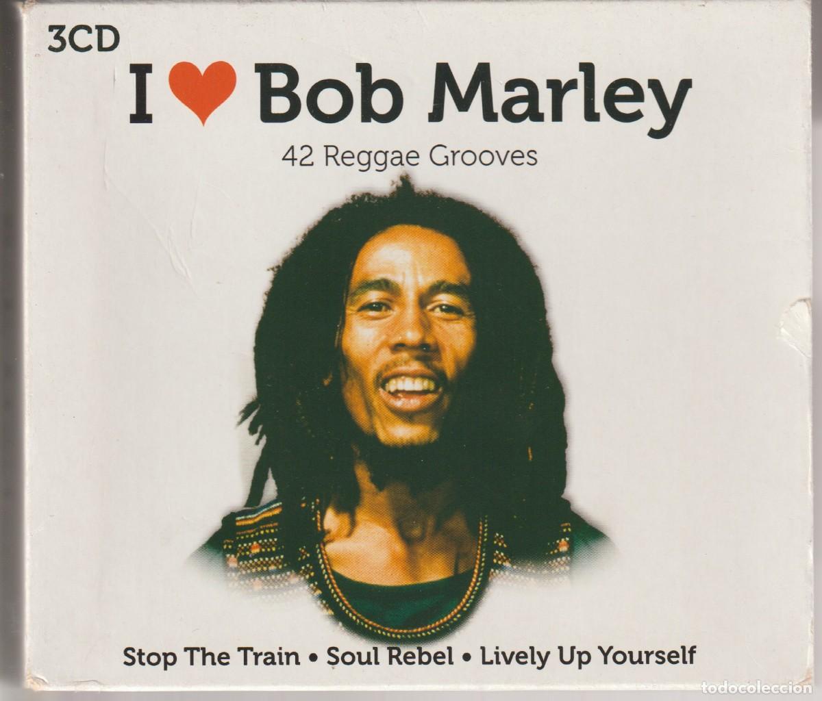 CDs de m&uacute;sica: I LOVE BOB MARLEY - 42 REGGAE GROOVES - 3 CD - WETON - WESGRAM 2009