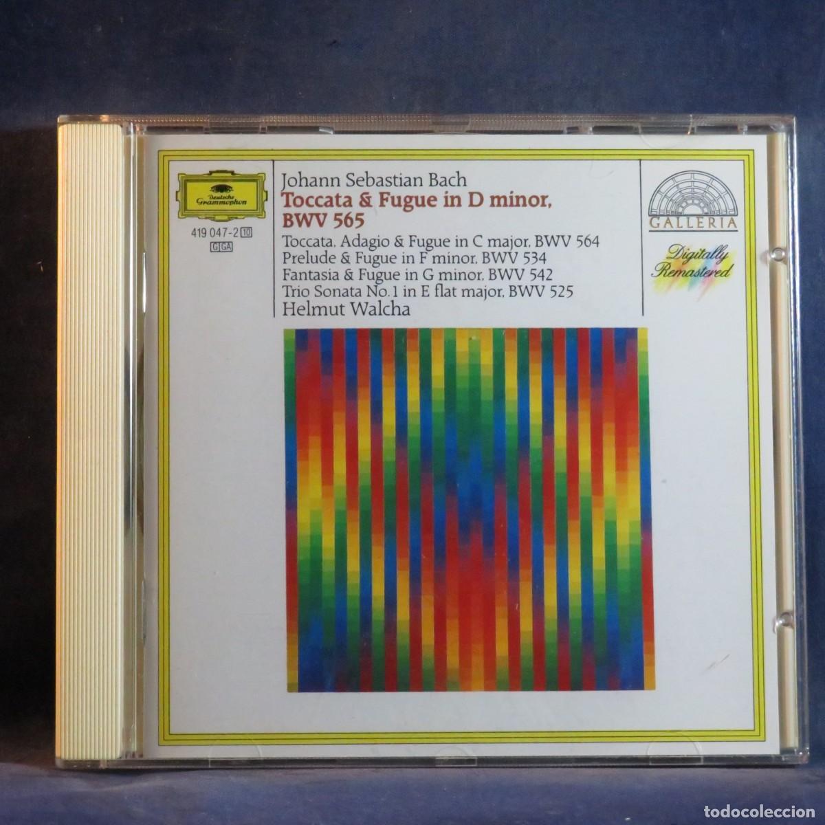 CDs de m&uacute;sica: Johann Sebastian Bach / Helmut Walcha &ndash; Toccata & Fuge d-moll BWV 565 - CD
