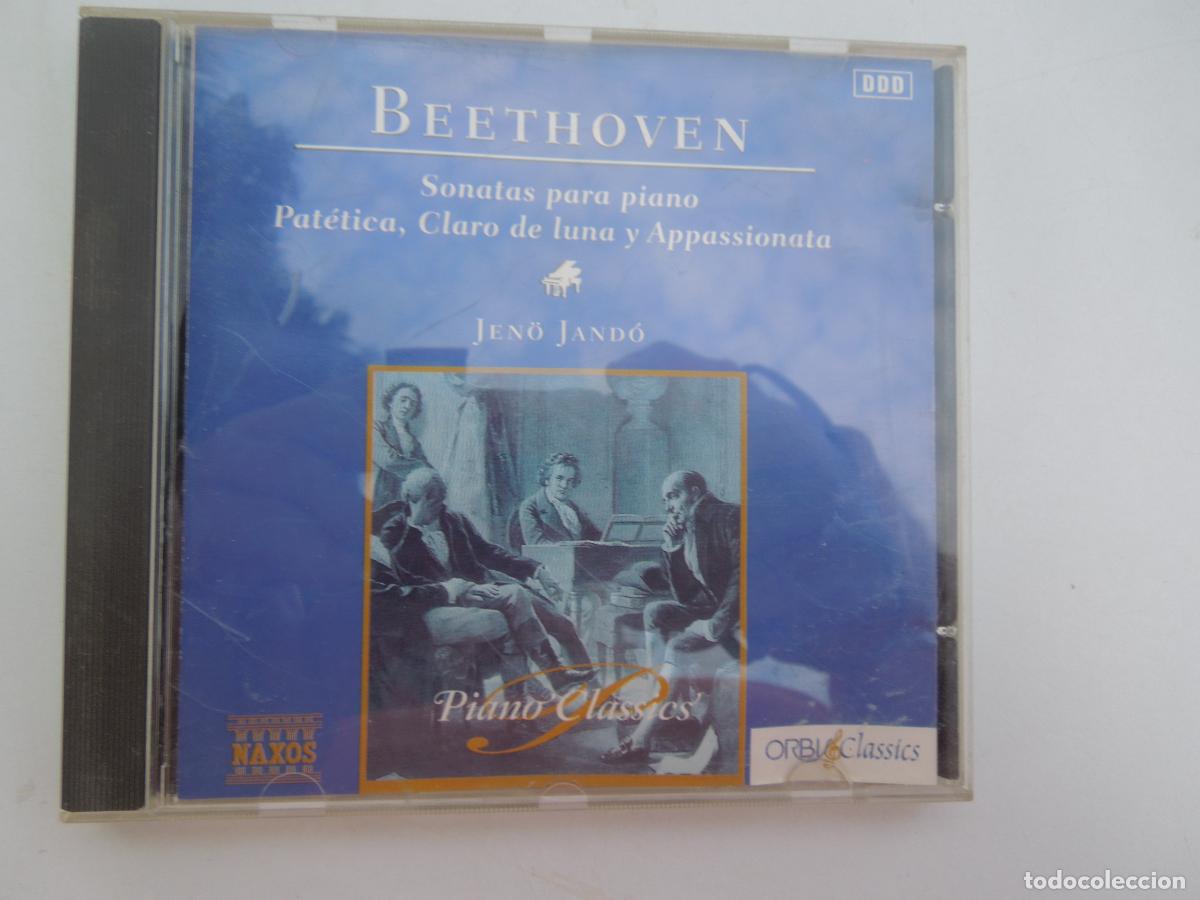 CDs de m&uacute;sica: BEETHOVEN - SONATAS PARA PIANO - PATETICA - CLARO DE LUNA - JEN&Ouml; JAND&Oacute; - CD NAXOS -1997