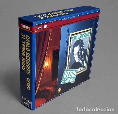 CDs de m&uacute;sica: �T405 - [3 CDS SET BOX]. VERDI 31 TENOR ARIAS. CARLO BERGONZI. COMO NUEVO.