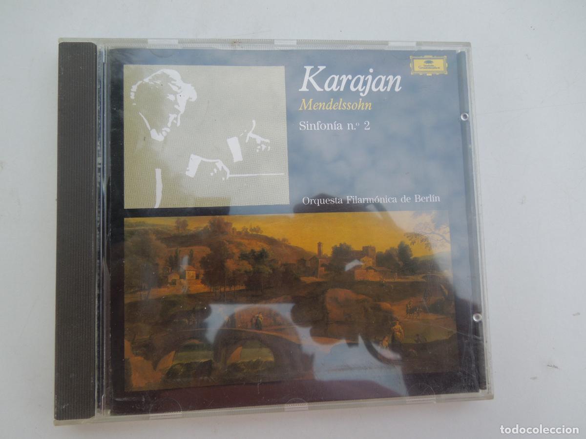 CDs de m&uacute;sica: KARAJAN - MENDELSSOHN -SINFONIA N&ordm; 2 - CD ADD 1973