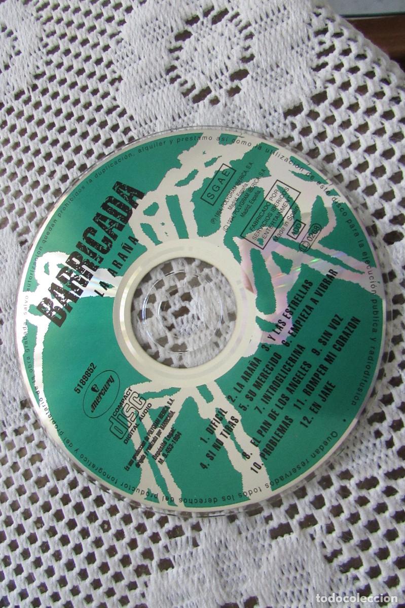 CDs de m&uacute;sica: BARRICADA LA ARA&Ntilde;A SOLO DISCO