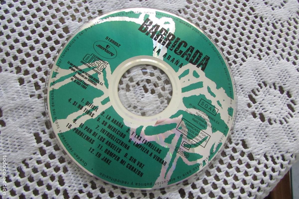 CDs de m&uacute;sica: BARRICADA LA ARA&Ntilde;A SOLO DISCO