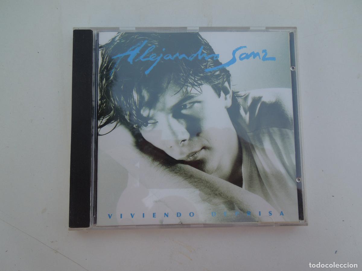 CDs de m&uacute;sica: ALEJANDRO SANZ -VIVIENDO DEPRISA - CD 1991- WEA