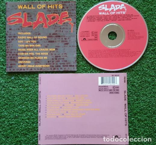 CDs de m&uacute;sica: SLADE ** Wall Of Hits ** CD 1991 UK